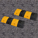 Pair of 1m Long 60T Load Rubber Speed Bump Hump Modular Speed Humps Road Hump-10