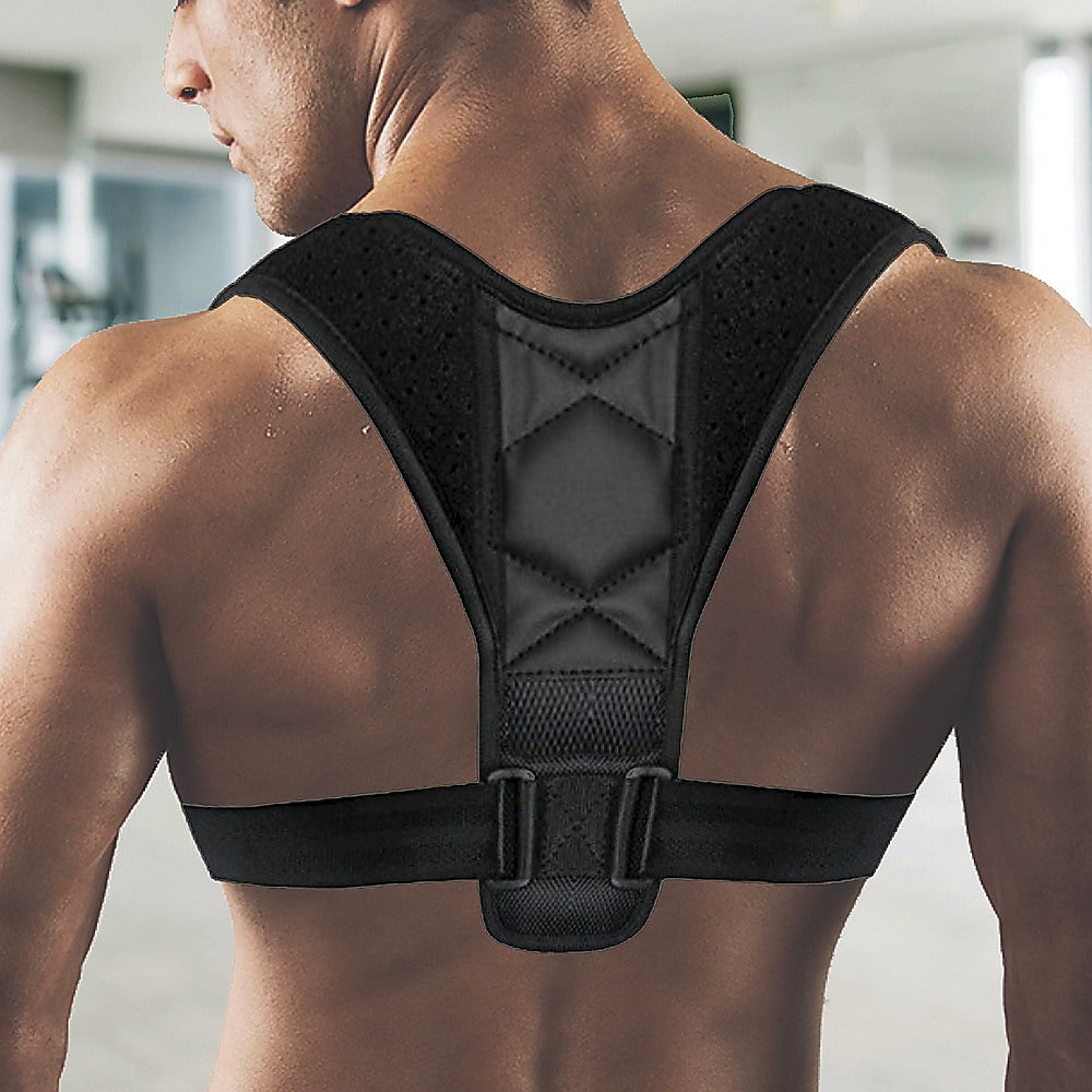 Posture Clavicle Support Corrector Back Straight Shoulders Brace Strap Correct - 0