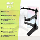 13"-27" Dual Screen Monitor Stand TV Bracket Computer Display Desk Mount Holder-9