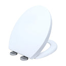 Quick Release Soft Close Toilet Seat White Bathroom Heavy Duty-5