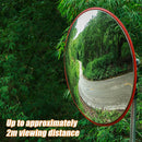 60cm Wide Angle Security Curved Convex Road Safety Mirror Traffic Driveway-15