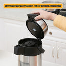 Air Pot for Tea Coffee 5L Pump Action Insulated Airpot Flask Drink Dispenser-9