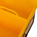 20L Deluxe Mop Wringer Bucket Side Press Janitor Commercial Cleaning-4