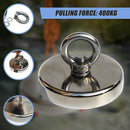 400Kg Salvage Strong Recovery Magnet Neodymium Hook Treasure Hunting Fishing-7