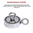 700Kg Salvage Strong Recovery Magnet Neodymium Hook Treasure Hunting Fishing-11