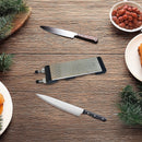 Double-Sided Diamond Knife Sharpeners Sharpening Stone W/ Stone Holder-6