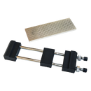 Double-Sided Diamond Knife Sharpeners Sharpening Stone W/ Stone Holder-4