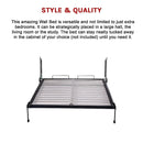 Palermo Queen Size Wall Bed Mechanism Hardware Kit Diamond Edition-12