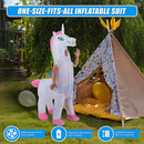 Giant Unicorn Fancy Dress Fan Inflatable Costume  Suit-9