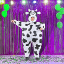 Cow Fancy Dress Fan Inflatable Costume Suit-2
