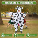 Cow Fancy Dress Fan Inflatable Costume Suit-8