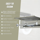Stainless Steel Double Toilet Paper Holder Towel Roll Tissue Rack Storage Shelf-11