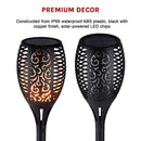 10 Pack Solar Torch Lights 96 LED Flickering Lighting Dancing Flame Garden Lamp-12