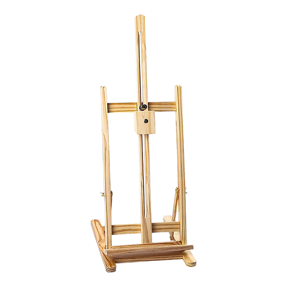 Tabletop Easel Wood Studio H Frame Artist Painting Display Stand For Art Wedding Shop Use