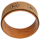 Yoga Pilates Wheel Cork Circle Prop Back Chest Hips Abdomen Stretch Roller-1