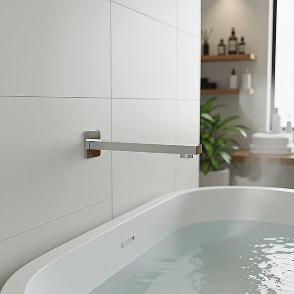 228mm Bath Spout Polished Chrome Finish