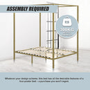 4 Four Poster Double Bed Frame-8