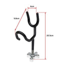4PC Boat 20 Degree Angle Fishing Pole Rod Holder Mount-15
