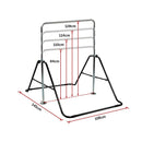 Kids Gymnastics Bars Training Horizontal Bar Monkey Kip Bar Black-10