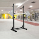 Commercial Squat Rack Adjustable Pair Fitness Exercise Weight Lifting Gym Barbell Stand-5