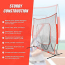 Portable Baseball Training Net Stand Softball Practice Sports Tennis-3