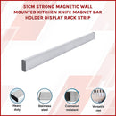 41cm Strong Magnetic Wall Mounted Kitchen Knife Magnet Bar Holder Display Rack Strip-3