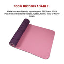 8mm TPE Yoga Mat Exercise Fitness Gym Pilates Non Slip Dual Layer-11