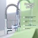 Basin Mixer Tap Faucet w/Extend -Kitchen Laundry Sink-7