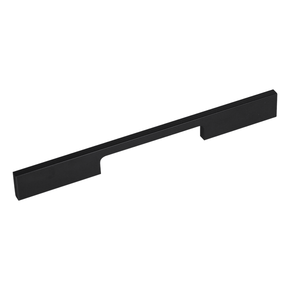 5 x 160mm Kitchen Handle Cabinet Cupboard Door Drawer Handles square Black furniture pulls