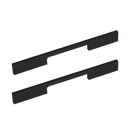 5 x 160mm Kitchen Handle Cabinet Cupboard Door Drawer Handles square Black furniture pulls-5