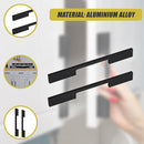 5 x 160mm Kitchen Handle Cabinet Cupboard Door Drawer Handles square Black furniture pulls-7
