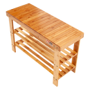 3 Tier Shoe Rack Bamboo Wooden Storage Shelf Stand Bench Cabinet Organiser-4