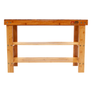 3 Tier Shoe Rack Bamboo Wooden Storage Shelf Stand Bench Cabinet Organiser-7