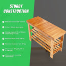 3 Tier Shoe Rack Bamboo Wooden Storage Shelf Stand Bench Cabinet Organiser-11