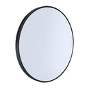 80cm Round Wall Mirror Bathroom Makeup Mirror by Della Francesca-5