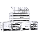 11 Drawers Clear Acrylic Tower Organiser Cosmetic jewellery Luxury Storage Cabinet-7