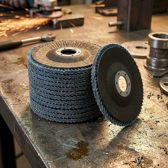 50x Pack Premium Zirconia Flap Disc Sanding Grinding 115mm 4.5" 40 Grit