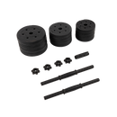 20kg Dumbbell Set Home Gym Fitness Exercise Weights Bar Plate-1