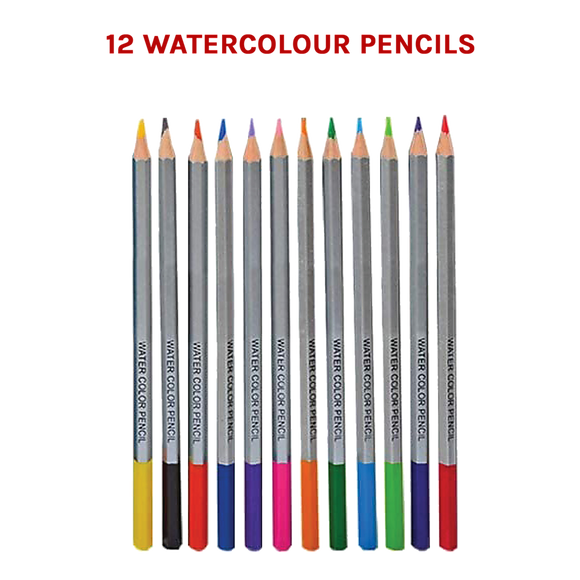 Art Sketch Pencils Oil Drawing Colouring Graphite Charcoal Pencil Set 72pcs/set