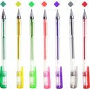 Glitter Gel Pens (100 pack) with 2.5X More Ink - Craft, Kids & Adult Colouring-6