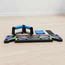 9 in 1 Push Up Board Yoga Bands Fitness Workout Train Gym Exercise Pushup Stand-3