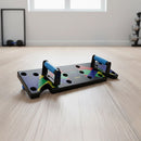 9 in 1 Push Up Board Yoga Bands Fitness Workout Train Gym Exercise Pushup Stand-4