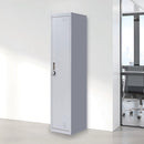 One-Door Office Gym Shed Clothing Locker Cabinet-2