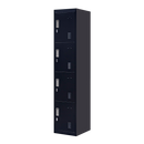 4-Door Vertical Locker for Office Gym Shed School Home Storage-1