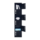 6-Door Locker for Office Gym Shed School Home Storage-5