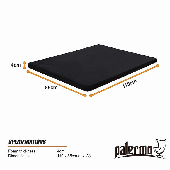 110CM XL Pet Bed Mattress Dog Cat Memory Foam Pad Mat Cushion