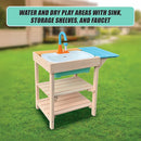 Childrens Outdoor Play Mud Kitchen Sand Pit-9