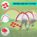 Portable Kids Soccer Goal Set with Cones-8