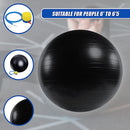 75cm Static Strength Exercise Stability Ball with Pump-7
