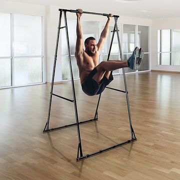Pull-up Bar Free Standing Pull up Stand Sturdy Frame Indoor Pull Ups Machine - 0